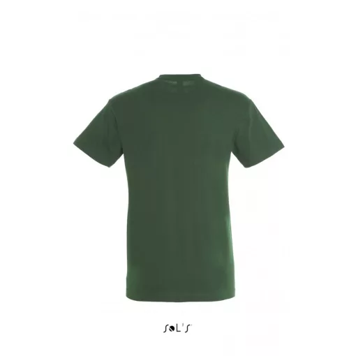 Uniszex póló SOL S SO11380 Sol S Regent - Környakú póló -M, Bottle Green