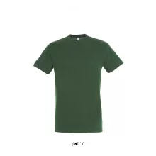 Uniszex póló SOL S SO11380 Sol S Regent - Környakú póló -XS, Bottle Green
