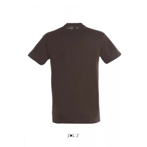 Uniszex póló SOL S SO11380 Sol S Regent - Környakú póló -M, Chocolate