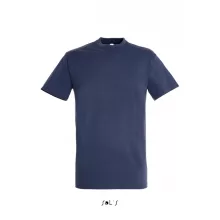 Uniszex póló SOL S SO11380 Sol S Regent - Környakú póló -XL, Denim