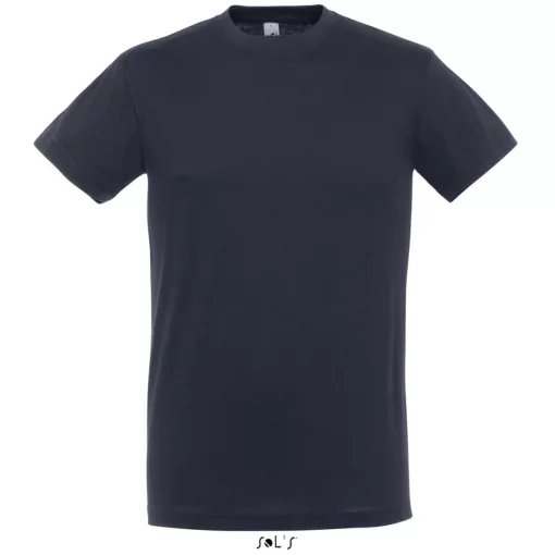Uniszex póló SOL S SO11380 Sol S Regent - Környakú póló -XS, Denim
