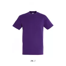 Uniszex póló SOL S SO11380 Sol S Regent - Környakú póló -M, Dark Purple