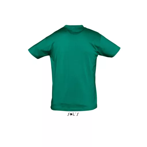 Uniszex póló SOL S SO11380 Sol S Regent - Környakú póló -L, Emerald