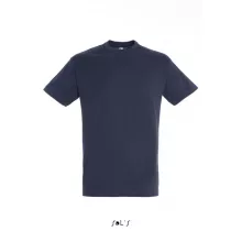 Uniszex póló SOL S SO11380 Sol S Regent - Környakú póló -4XL, French Navy