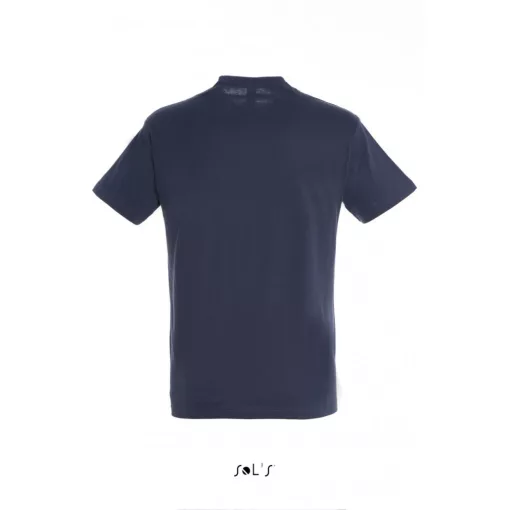 Uniszex póló SOL S SO11380 Sol S Regent - Környakú póló -4XL, French Navy