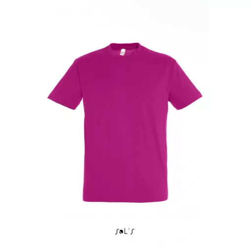 Uniszex póló SOL S SO11380 Sol S Regent - Környakú póló -L, Fuchsia