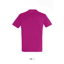 Uniszex póló SOL S SO11380 Sol S Regent - Környakú póló -L, Fuchsia