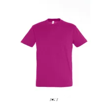 Uniszex póló SOL S SO11380 Sol S Regent - Környakú póló -M, Fuchsia