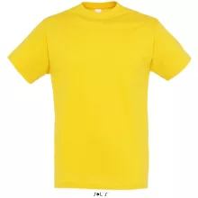 Uniszex póló SOL S SO11380 Sol S Regent - Környakú póló -L, Gold
