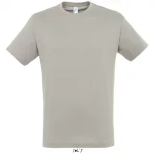Uniszex póló SOL S SO11380 Sol S Regent - Környakú póló -XS, Light Grey