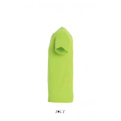 Uniszex póló SOL S SO11380 Sol S Regent - Környakú póló -XL, Lime