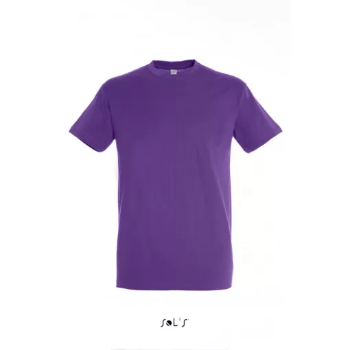 Uniszex póló SOL S SO11380 Sol S Regent - Környakú póló -S, Light Purple