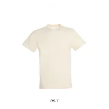 Uniszex póló SOL S SO11380 Sol S Regent - Környakú póló -XL, Natural
