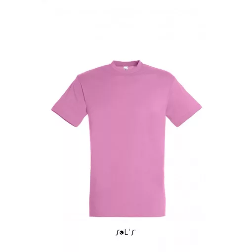 Uniszex póló SOL S SO11380 Sol S Regent - Környakú póló -S, Orchid Pink
