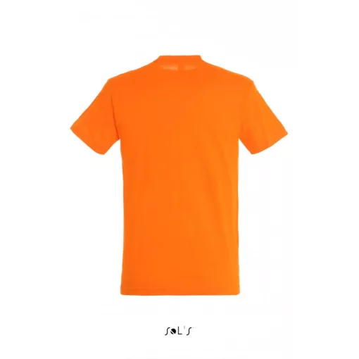 Uniszex póló SOL S SO11380 Sol S Regent - Környakú póló -4XL, Orange