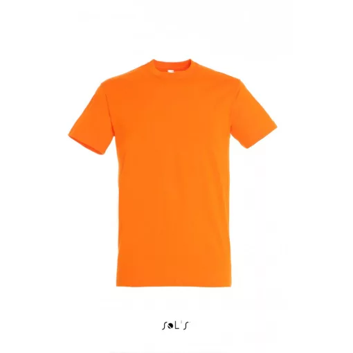 Uniszex póló SOL S SO11380 Sol S Regent - Környakú póló -XS, Orange