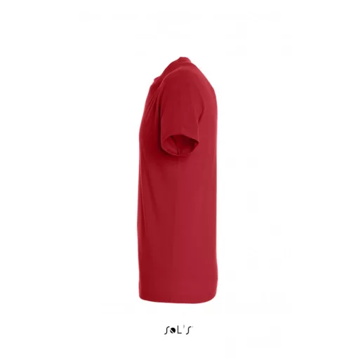 Uniszex póló SOL S SO11380 Sol S Regent - Környakú póló -S, Red