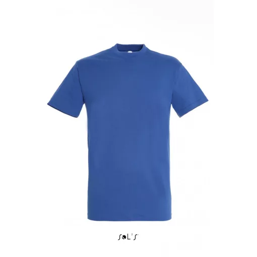 Uniszex póló SOL S SO11380 Sol S Regent - Környakú póló -4XL, Royal Blue