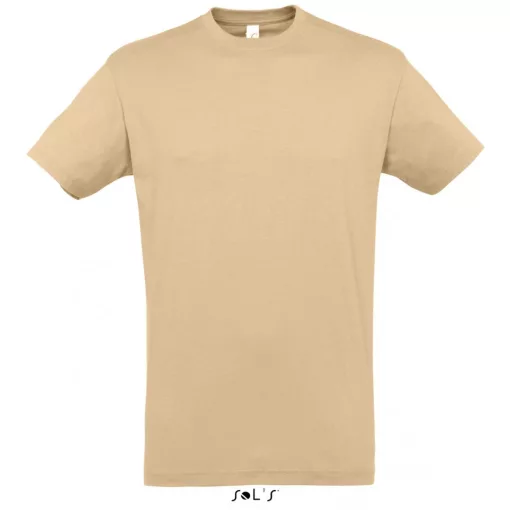 Uniszex póló SOL S SO11380 Sol S Regent - Környakú póló -XL, Sand