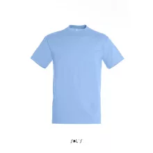 Uniszex póló SOL S SO11380 Sol S Regent - Környakú póló -L, Sky Blue