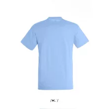 Uniszex póló SOL S SO11380 Sol S Regent - Környakú póló -S, Sky Blue
