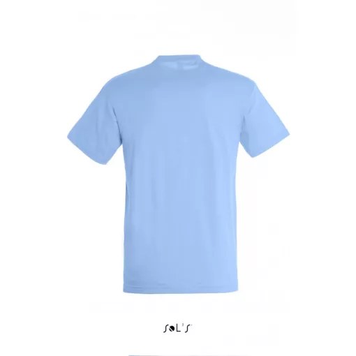 Uniszex póló SOL S SO11380 Sol S Regent - Környakú póló -XL, Sky Blue