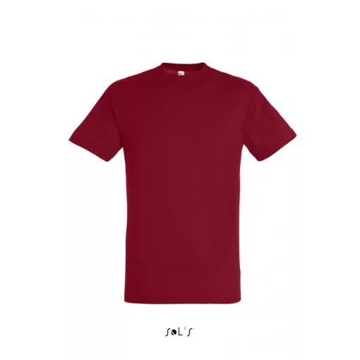 Uniszex póló SOL S SO11380 Sol S Regent - Környakú póló -L, Tango Red