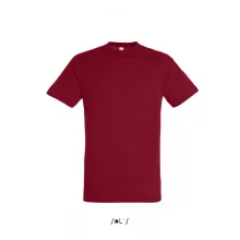 Uniszex póló SOL S SO11380 Sol S Regent - Környakú póló -XS, Tango Red