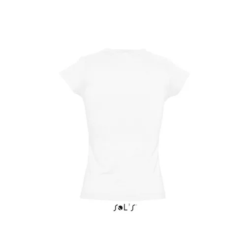 Női póló SOL S SO11388 Sol S Moon - v-nyakú póló -2XL, White