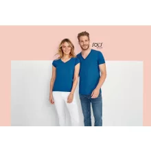 Női póló SOL S SO11388 Sol S Moon - v-nyakú póló -XL, White