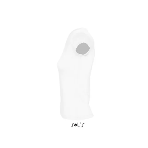 Női póló SOL S SO11388 Sol S Moon - v-nyakú póló -XL, White