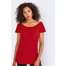 Női póló SOL S SO11398 Sol S Marylin - Rövid Ujjú Hosszú Kimonó póló -2XL, White