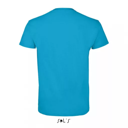 Férfi póló SOL S SO11500 Sol S Imperial - Környakú póló -L, Aqua