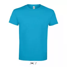 Férfi póló SOL S SO11500 Sol S Imperial - Környakú póló -M, Aqua