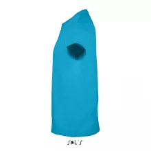 Férfi póló SOL S SO11500 Sol S Imperial - Környakú póló -M, Aqua
