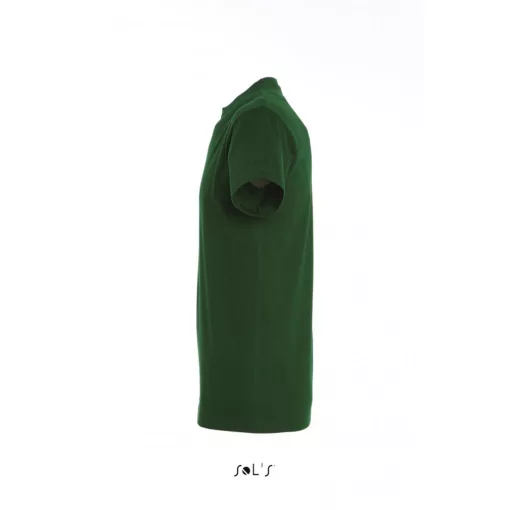 Férfi póló SOL S SO11500 Sol S Imperial - Környakú póló -L, Bottle Green