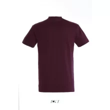 Férfi póló SOL S SO11500 Sol S Imperial - Környakú póló -L, Burgundy