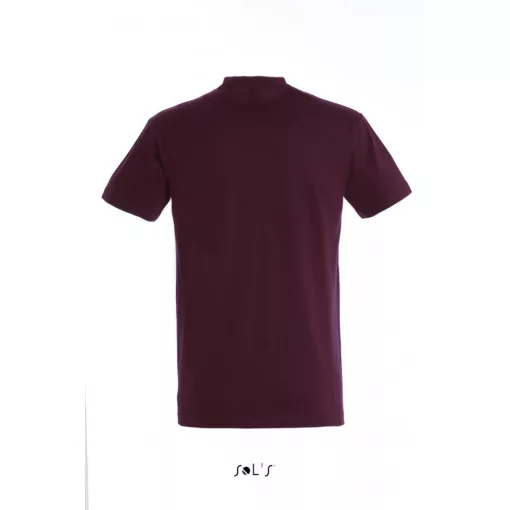 Férfi póló SOL S SO11500 Sol S Imperial - Környakú póló -L, Burgundy
