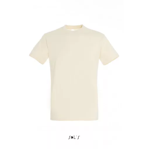 Férfi póló SOL S SO11500 Sol S Imperial - Környakú póló -L, Cream