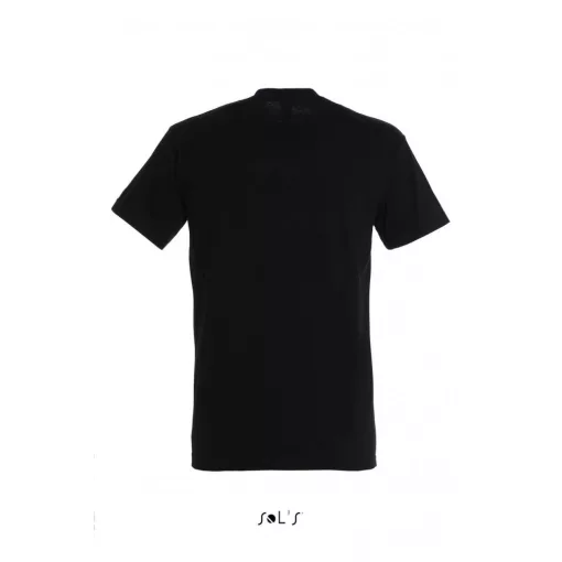 Férfi póló SOL S SO11500 Sol S Imperial - Környakú póló -3XL, Deep Black