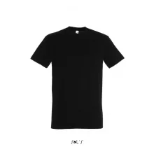 Férfi póló SOL S SO11500 Sol S Imperial - Környakú póló -L, Deep Black