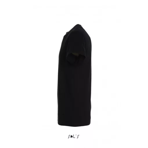 Férfi póló SOL S SO11500 Sol S Imperial - Környakú póló -S, Deep Black