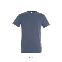Férfi póló SOL S SO11500 Sol S Imperial - Környakú póló -5XL, Denim