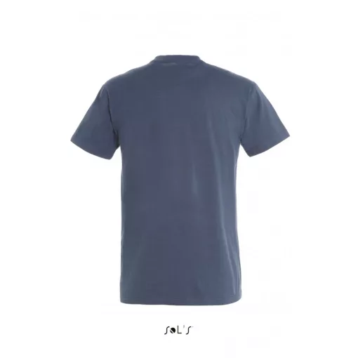 Férfi póló SOL S SO11500 Sol S Imperial - Környakú póló -S, Denim