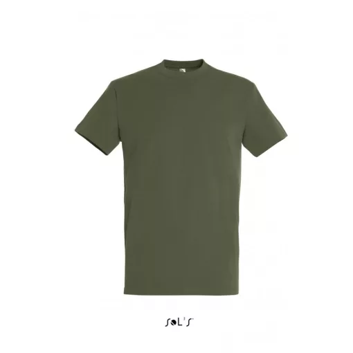 Férfi póló SOL S SO11500 Sol S Imperial - Környakú póló -3XL, Dark Khaki