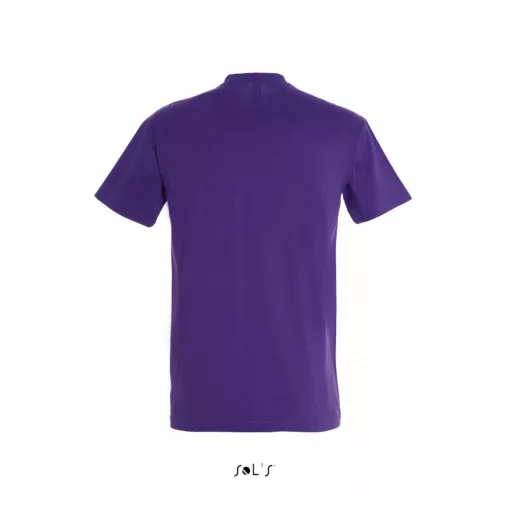 Férfi póló SOL S SO11500 Sol S Imperial - Környakú póló -L, Dark Purple