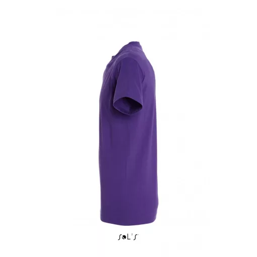 Férfi póló SOL S SO11500 Sol S Imperial - Környakú póló -M, Dark Purple