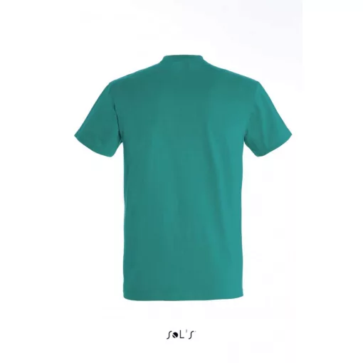 Férfi póló SOL S SO11500 Sol S Imperial - Környakú póló -S, Emerald