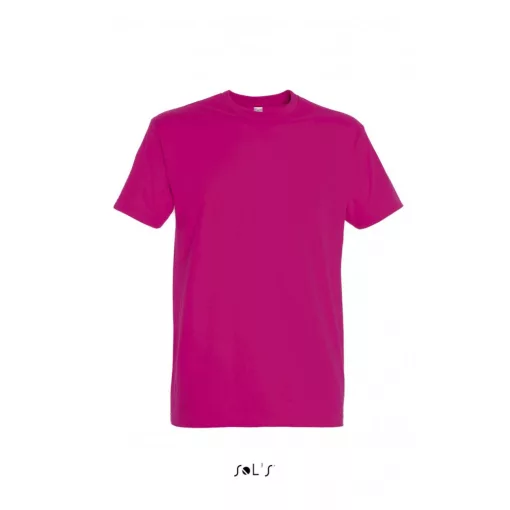 Férfi póló SOL S SO11500 Sol S Imperial - Környakú póló -S, Fuchsia