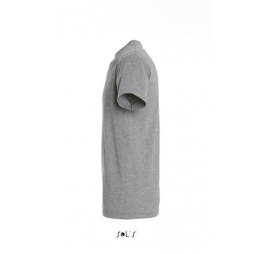 Férfi póló SOL S SO11500 Sol S Imperial - Környakú póló -5XL, Grey Melange